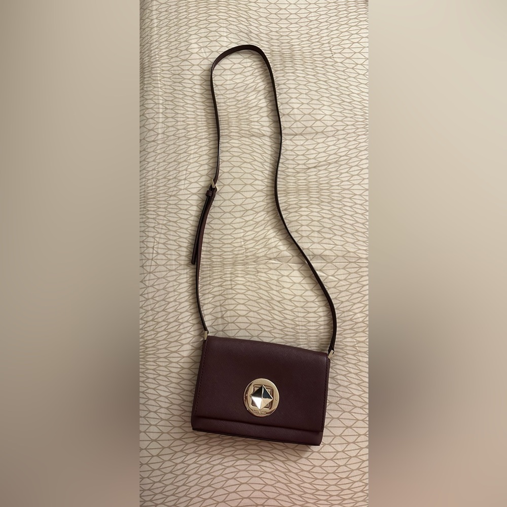 NWOT Kate Spade Newbury Lane Sally Crossbody, Mulled Cider (Plum)